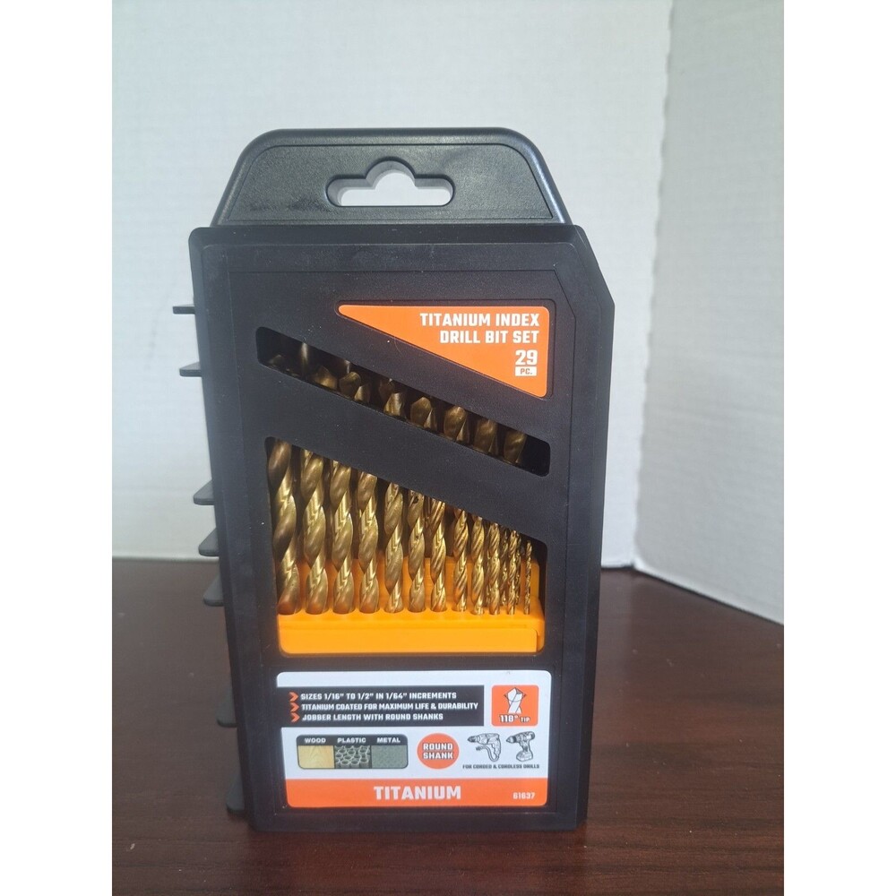 Warrior 29 Piece Titanium Drill Bit Set
